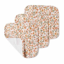 Load image into Gallery viewer, Spring Floral I 3pk Organic Wash Cloth - Snuggle Hunny Kids
