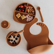 Load image into Gallery viewer, Chestnut l Silicone Meal Kit - Snuggle Hunny Kids
