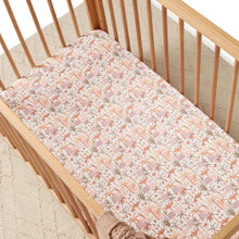 Load image into Gallery viewer, Palm Springs l Fitted Cot Sheet - Snuggle Hunny Kids
