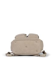 Load image into Gallery viewer, Faux Leather Nappy Backpack Taupe l OiOi
