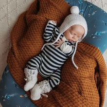 Load image into Gallery viewer, Moonlight Stripe Growsuit - Snuggle Hunny Kids
