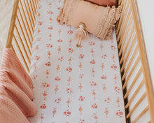 Load image into Gallery viewer, Ballerina l Fitted Cot Sheet - Snuggle Hunny Kids
