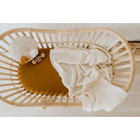 Load image into Gallery viewer, Bronze l Bassinet Sheet/Change Pad Cover - Snuggle Hunny Kids
