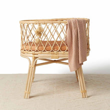 Load image into Gallery viewer, Bronze Palm l Bassinet Sheet/Change Pad Cover - Snuggle Hunny Kids
