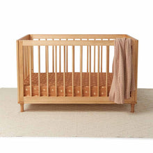 Load image into Gallery viewer, Bronze Palm l Fitted Cot Sheet - Snuggle Hunny Kids
