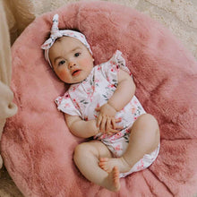 Load image into Gallery viewer, Camille I Short Sleeve Organic Bodysuit - Snuggle Hunny Kids
