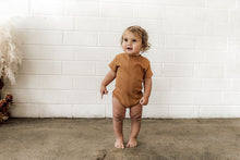 Load image into Gallery viewer, Chestnut I Short Sleeve Bodysuit - Snuggle Hunny Kids
