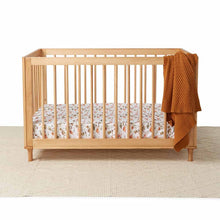 Load image into Gallery viewer, Dino l Fitted Cot Sheet - Snuggle Hunny Kids
