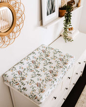Load image into Gallery viewer, Eucalypt l Bassinet Sheet/Change Pad Cover - Snuggle Hunny Kids
