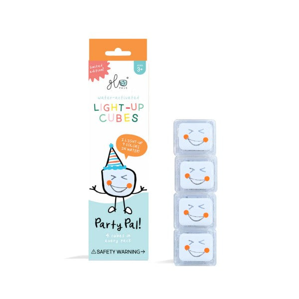 Glo Pal Cubes Party Pal (White) - Jellystone Designs