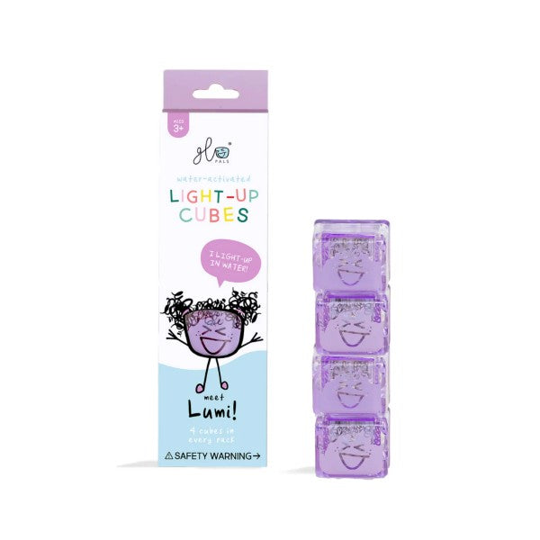 Glo Pal Cubes Lumi (Purple) - Jellystone Designs