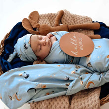Load image into Gallery viewer, Dream l Jersey Wrap &amp; Beanie Set - Snuggle Hunny Kids
