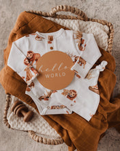 Load image into Gallery viewer, Lion I Long Sleeve Bodysuit - Snuggle Hunny Kids

