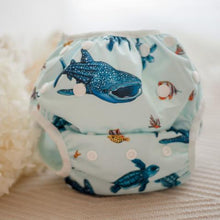 Load image into Gallery viewer, Marine Life l Swim Nappy Large - My Little Gumnut
