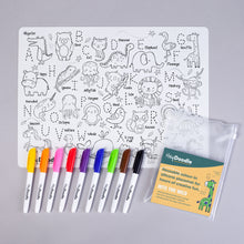 Load image into Gallery viewer, Into the Wild I Reusable Silicon Colour Mat - Hey Doodle
