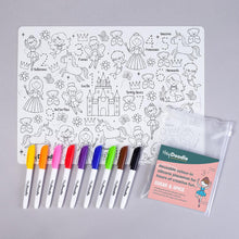 Load image into Gallery viewer, Sugar &amp; Spice I Reusable Silicon Colour Mat - Hey Doodle
