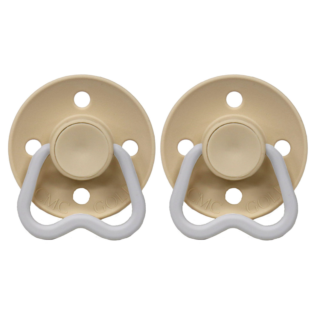 Oatmeal Night Glow - Twin 'Hold Me' Vented Dummy Pack I CMC Gold