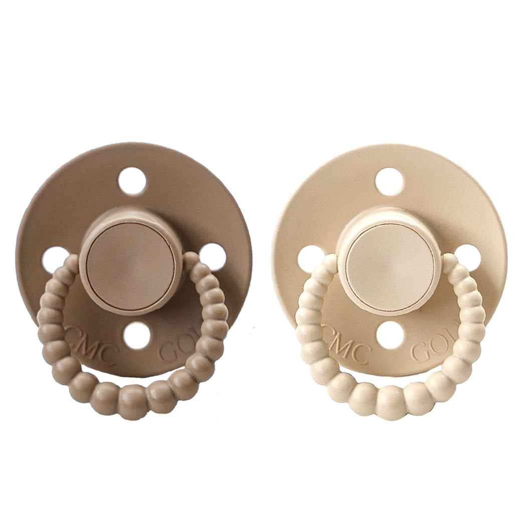 Oatmeal + Almond - Twin 'Bubble' Air Filled Dummy Pack I CMC Gold