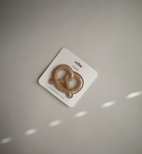 Load image into Gallery viewer, Silicon Pretzel Teether - Mushie
