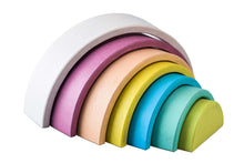 Load image into Gallery viewer, Rainbow Vintage l Wooden Stacking Rainbow - Calm &amp; Breezy
