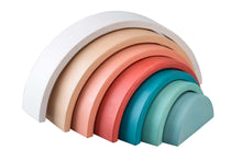 Load image into Gallery viewer, Rainbow Terracotta l Wooden Stacking Rainbow - Calm &amp; Breezy
