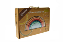 Load image into Gallery viewer, Rainbow Terracotta l Wooden Stacking Rainbow - Calm &amp; Breezy
