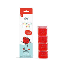 Load image into Gallery viewer, Glo Pal Cubes Sammy (Red) - Jellystone Designs
