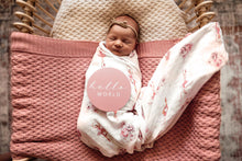 Load image into Gallery viewer, Rosa I Knitted Baby Blanket - Snuggle Hunny Kids
