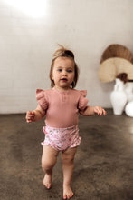 Load image into Gallery viewer, Rose I Short Sleeve Bodysuit - Snuggle Hunny Kids
