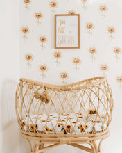 Load image into Gallery viewer, Sunflower l Bassinet Sheet/Change Pad Cover - Snuggle Hunny Kids
