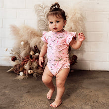 Load image into Gallery viewer, Pink Wattle I Short Sleeve Bodysuit - Snuggle Hunny Kids
